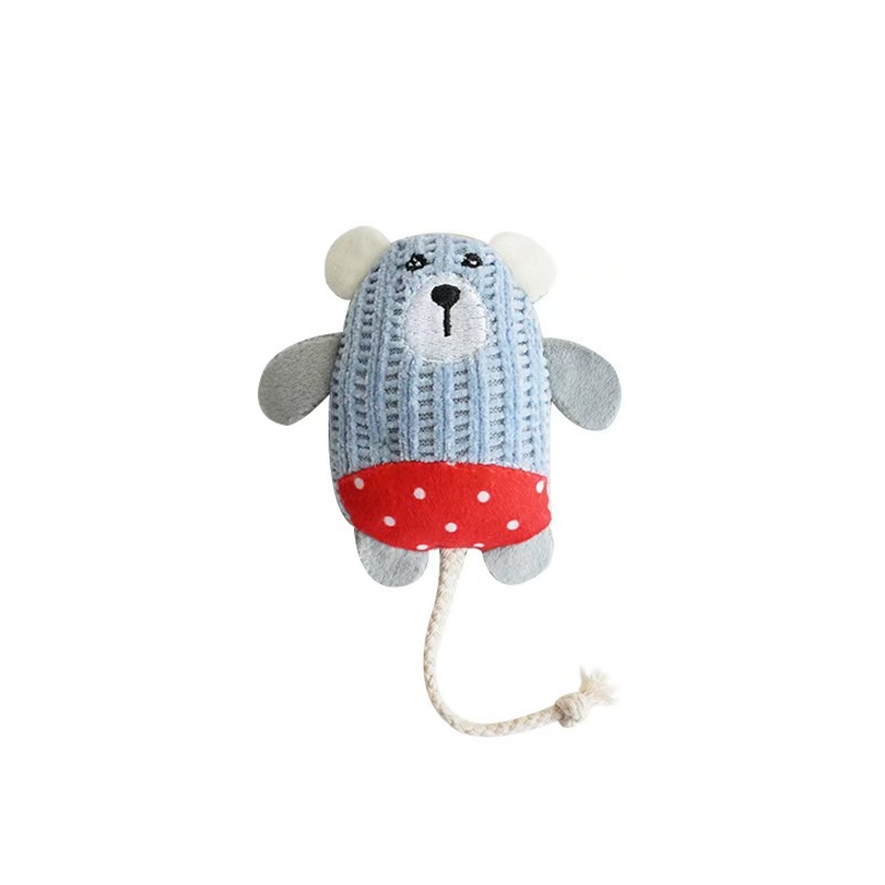 Teeth Cleaning Plush Pet Supplies Catnip Plush Cat Interactive Chew Toys