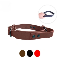 Hot Sale Pet Collar Leather Heavy Duty Real Leather Dog Collar for Pet Training Walking Products Pet Supplies