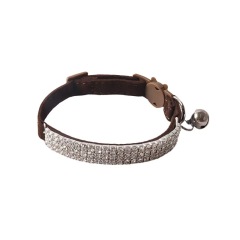 Soft Velvet Safe Cat Collars for Girl Cats