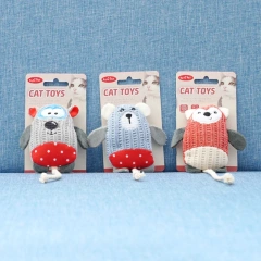 Teeth Cleaning Plush Pet Supplies Catnip Plush Cat Interactive Chew Toys