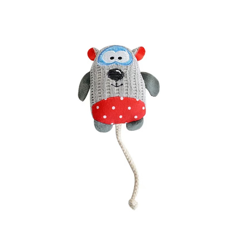 Teeth Cleaning Plush Pet Supplies Catnip Plush Cat Interactive Chew Toys