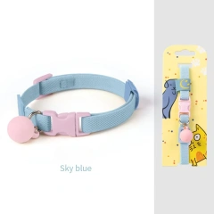 7 Colors High elasticity Cats Bells Collars Adjustable Dog Leash Pet Collar for Cats and Small Dogs Pet Supplies