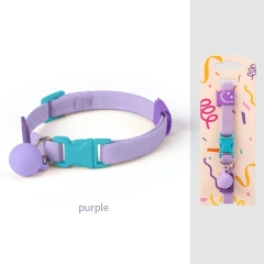 7 Colors High elasticity Cats Bells Collars Adjustable Dog Leash Pet Collar for Cats and Small Dogs Pet Supplies