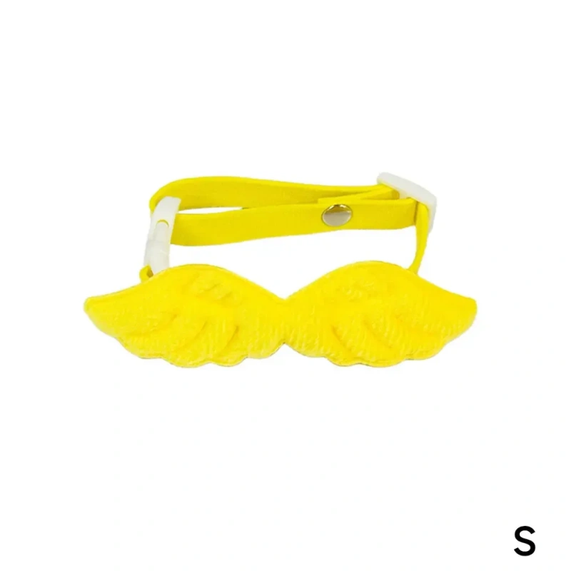 Cute Cat Accessories in Selections of Six Colors 3 Sizes Adjustable Angel Wings Cat Collar Available Pet Neck Accessory Pet Gift