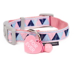 Pet dog bell collar