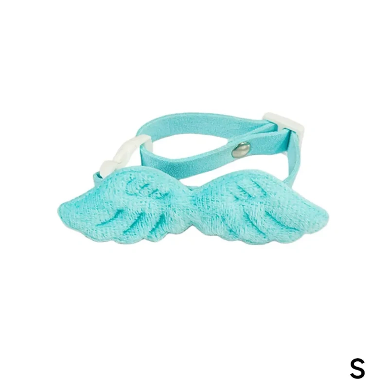 Cute Cat Accessories in Selections of Six Colors 3 Sizes Adjustable Angel Wings Cat Collar Available Pet Neck Accessory Pet Gift