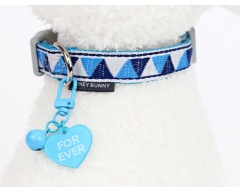 Pet dog bell collar