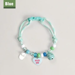 Pet Collar for Dogs & Cats, Adjustable Necklace with Bell, Anti - Loss, Breathable & Lightweight, Colorful Beads Design