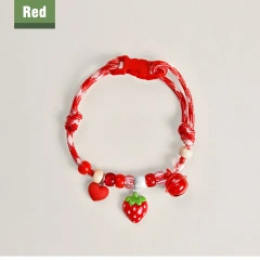 Pet Collar for Dogs & Cats, Adjustable Necklace with Bell, Anti - Loss, Breathable & Lightweight, Colorful Beads Design