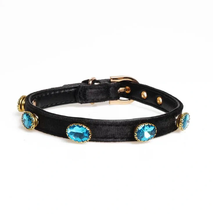 Classical  Dog Pet Collar With Diamond