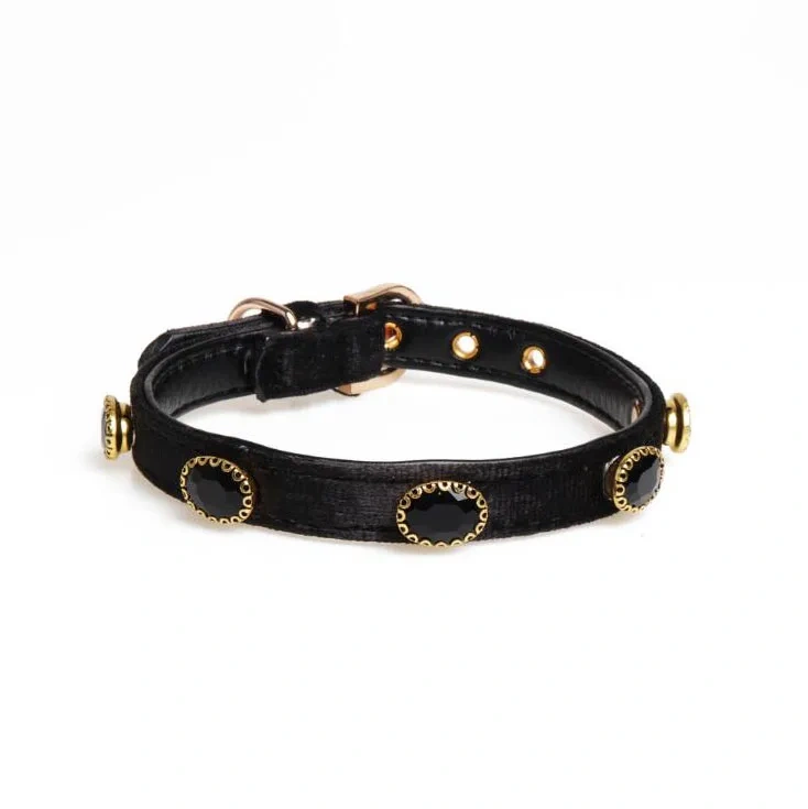 Classical  Dog Pet Collar With Diamond