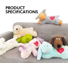 Hot Selling Heart Beat Vibration Cuddly Toy for Dog With Heartbeat Specially for Puppies - Heartbeat Dog Blanket
