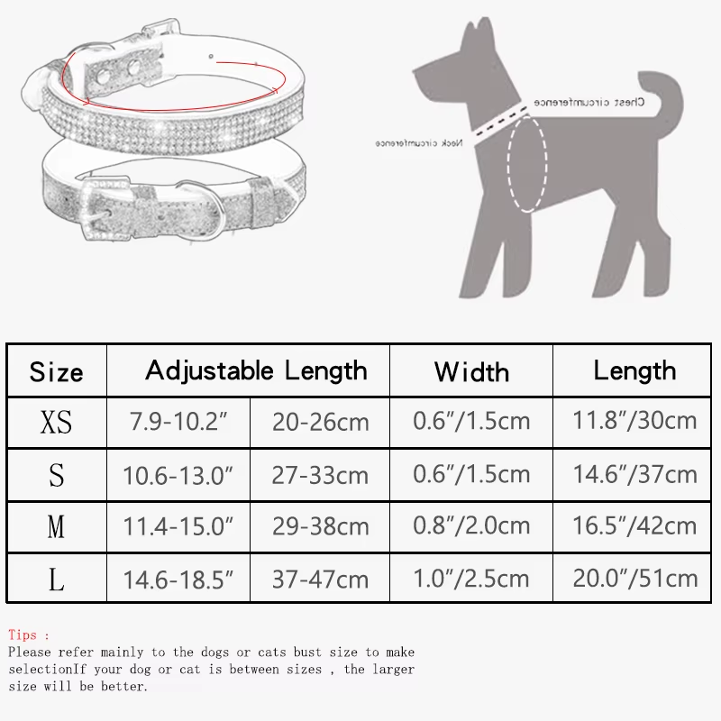 Multi-row Mesh Bling Leather S Kind Rhinestone Dog Collar PU cat collar