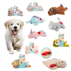 Hot Selling Heart Beat Vibration Cuddly Toy for Dog With Heartbeat Specially for Puppies - Heartbeat Dog Blanket