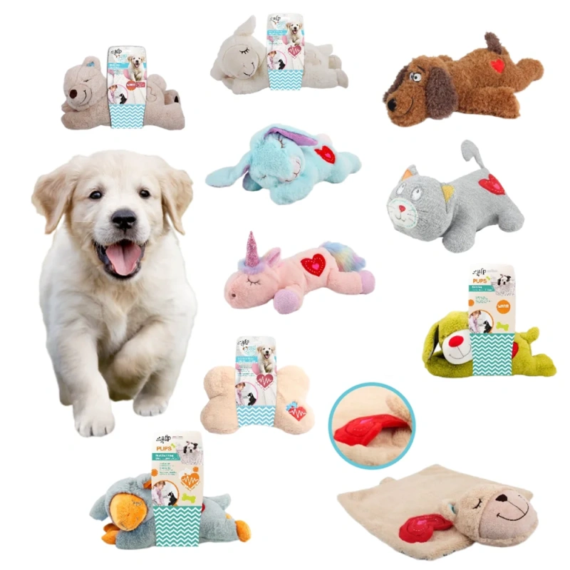 Hot Selling Heart Beat Vibration Cuddly Toy for Dog With Heartbeat Specially for Puppies - Heartbeat Dog Blanket