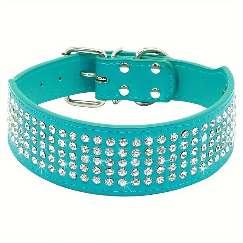 Explosive Shiny Five-point Diamond Pet Collar