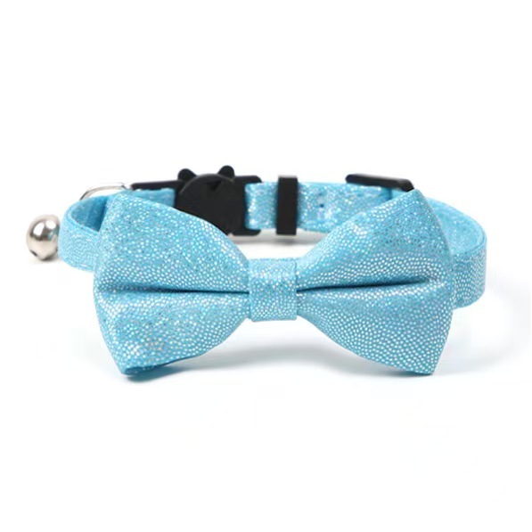 Cute Pet Cat Collar With Bell Bow