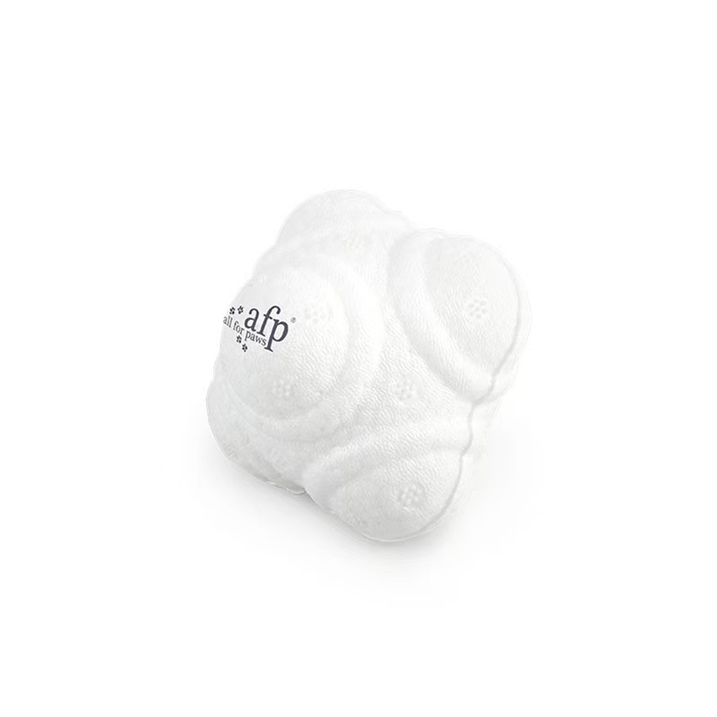 Dog Rubber TPR Chew Ball Toy Pet Interactive Squeaky Hollow Fetch Ball for Dog Teeth Cleaning