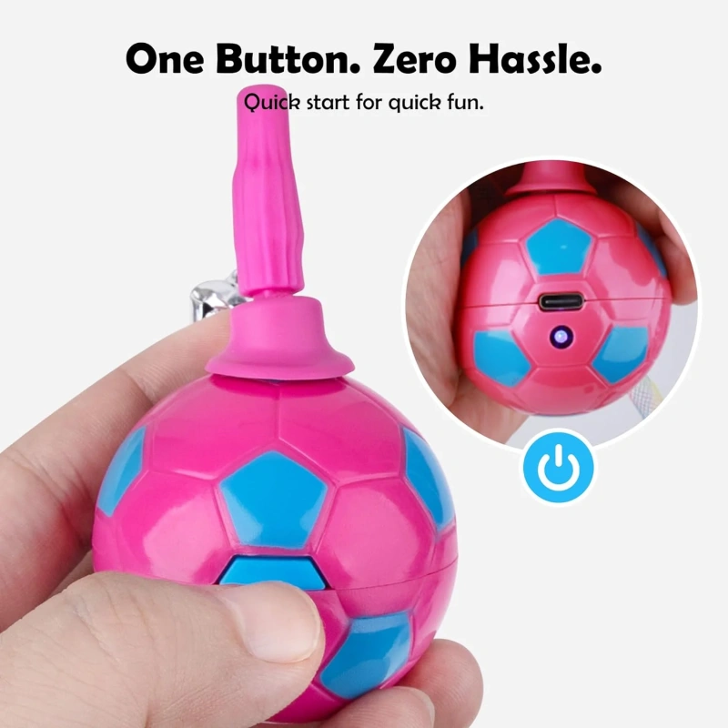 AFP Indoor Interactive Pet Toy Automatic Rotating Rolling Ball With Elastic Mesh Tail Electric Smart Cat Teaser Toy Chasing Ball