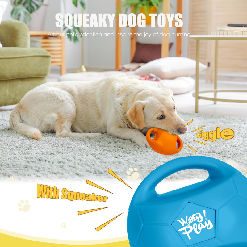Pet outdoor tug-of-war sound ball toy