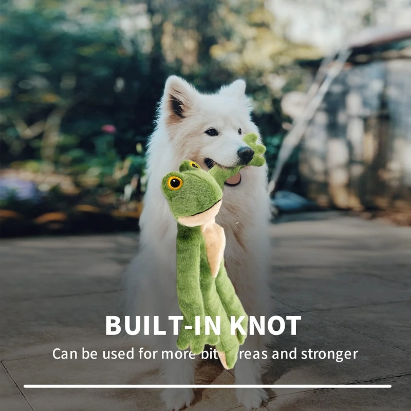 AFP Interactive Outdoor Fetch Toss Training Dog Soft Plush Squeaky Chew Toy Dental Teeth Cleaning Pet Chewing Tug-of-war Toy