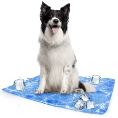 All for Paws Always Cool Pressure-Activated Cooling Mat Collapsible Dog Summer Cooling Gel Ice Mats for Small Medium Sized Dogs