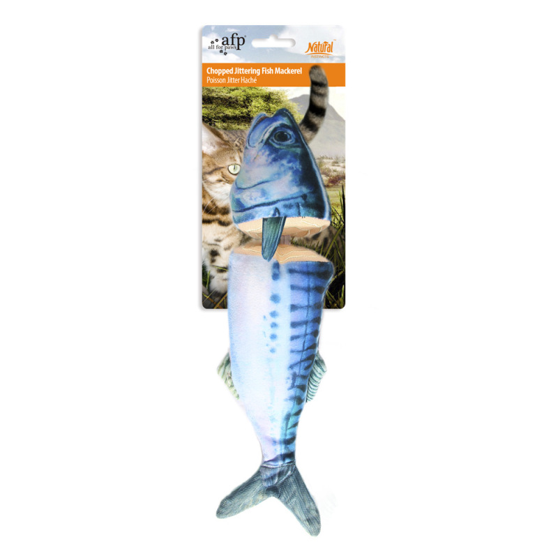 Interactive Cat Teaser Toy Automatic Tail Vibration Realistic Fish Cat Chew Toy
