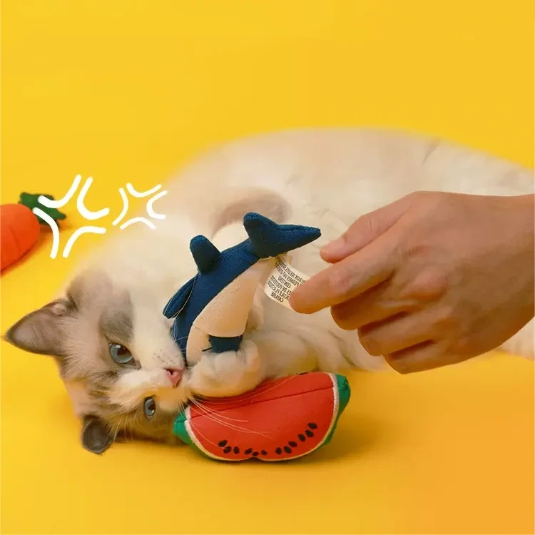 AFP Multiple Green Rush Bite Resistant Premium Catnip Toy Durable Pet Cat Catnip Chew Toy for Pet Cat Teeth Cleaning and Playing