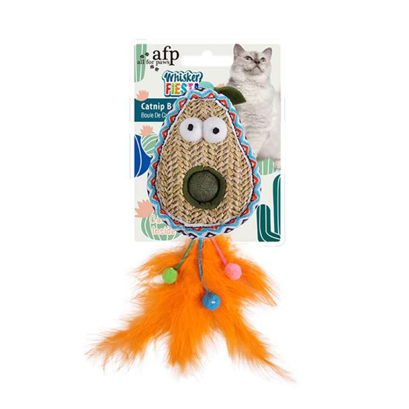 Cat-shaped straw mint toy