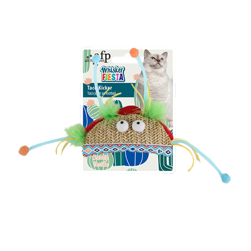 Cat-shaped straw mint toy