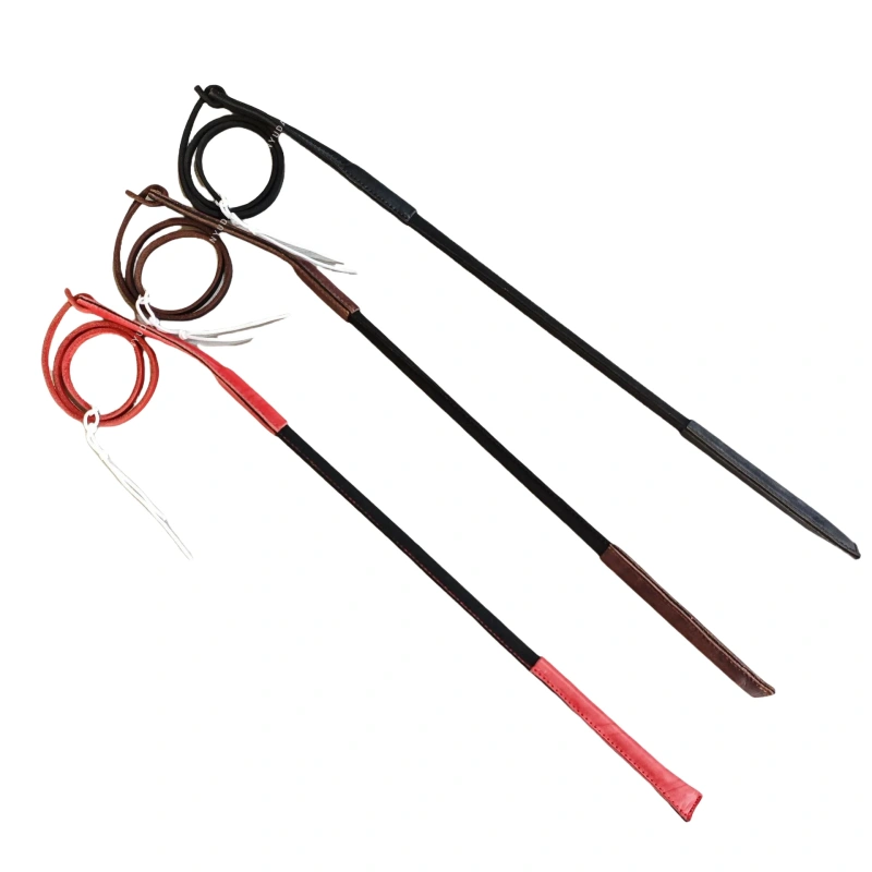 Cowhide Dog Agitation Whip Dog Teaser Wand Dog Training Whip Dog Training Accessories dog toys Genuine leather dog training whip