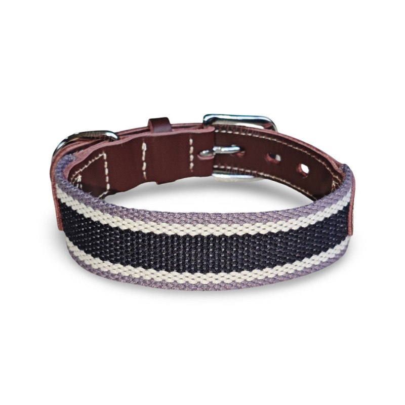 Genuine leather dog collar