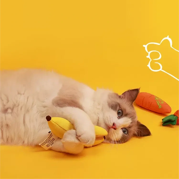AFP Multiple Green Rush Bite Resistant Premium Catnip Toy Durable Pet Cat Catnip Chew Toy for Pet Cat Teeth Cleaning and Playing