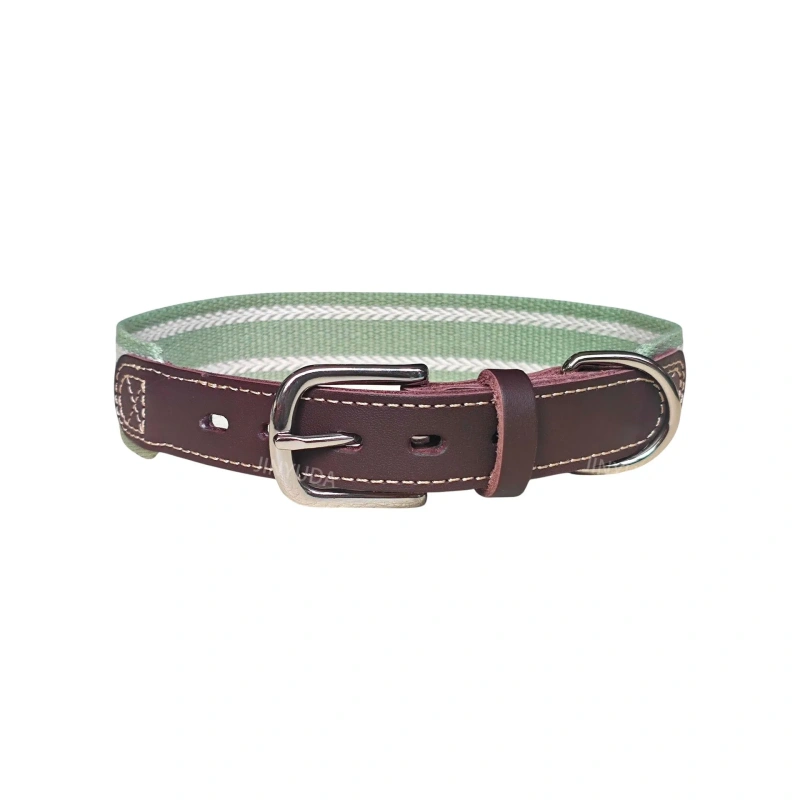 Designer Cowhide Patchwork Pet Collars Small-large Dog Collar Corgi Schnauzer Greyhound Correa Perro Dogs Accessories