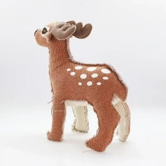 Pet dog vocal canvas toy puzzle bite resistant companion training interactive perfect gift for large and medium-sized dogs