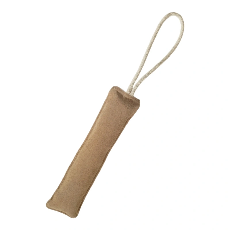 Dog training supplies cowhide dog bite stick dog training toy interactive Naisi bite suede toy