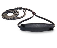 High Quality Soft Texture Genuine Leather Braided Dog Leashes