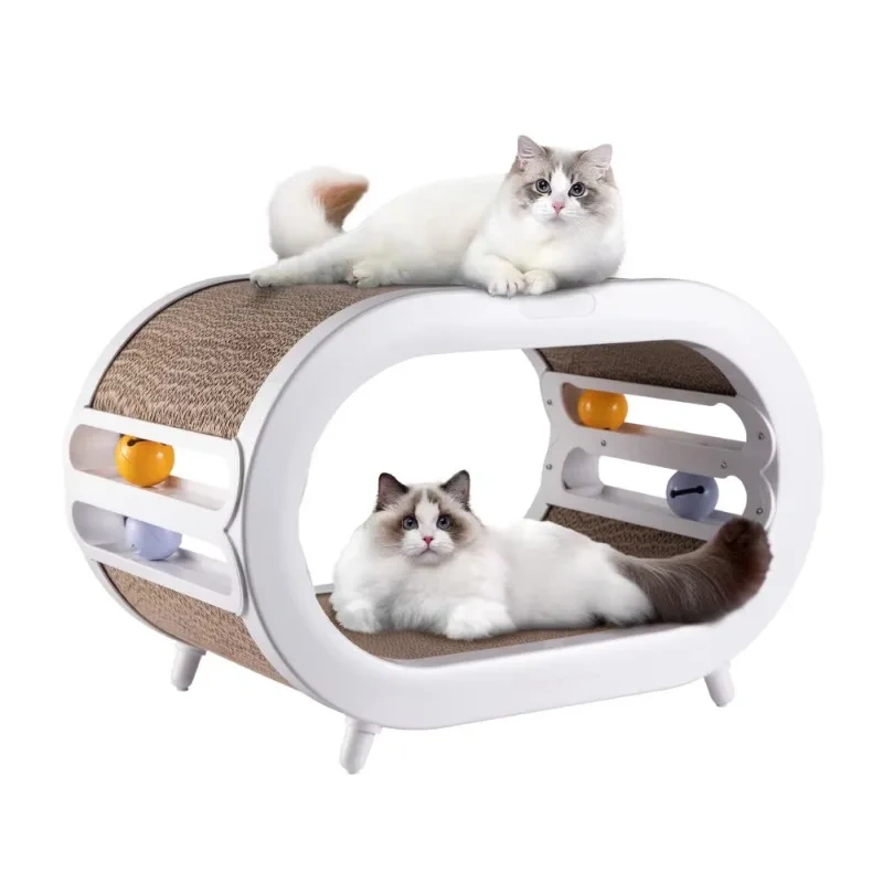 Cat Scraper Cardboard Lounge Chair Large Cat and Kitten Lounge Chair