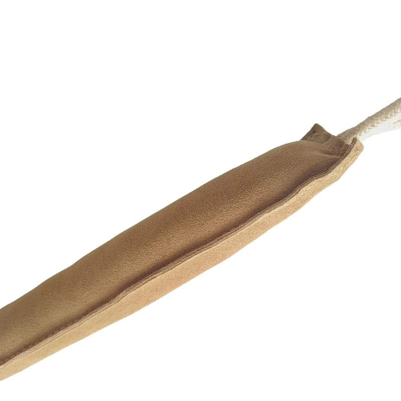 Dog training supplies cowhide dog bite stick dog training toy interactive Naisi bite suede toy