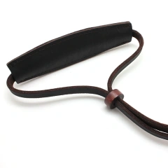 2020  High Quality Soft Texture Genuine Leather Braided Dog Leashes