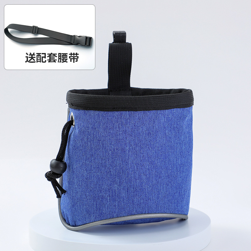 Pet Training Waist Bag Cat Dog Walking Snack Bag Pet Travel Dog Food Bag Leash Bag