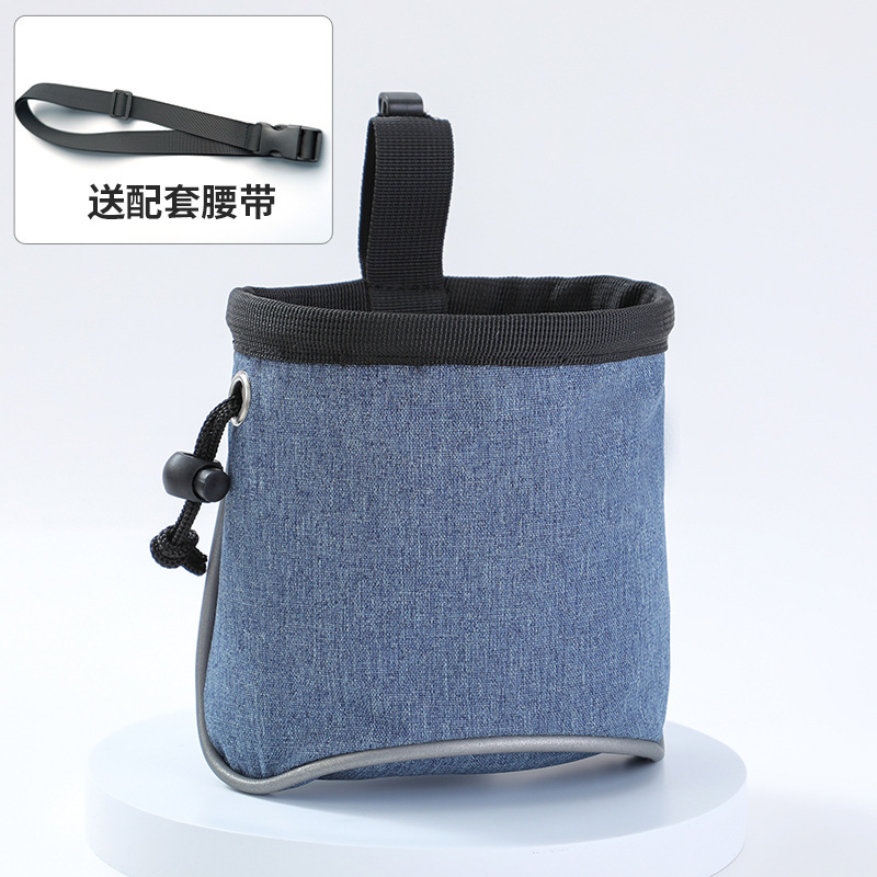 Pet Training Waist Bag Cat Dog Walking Snack Bag Pet Travel Dog Food Bag Leash Bag
