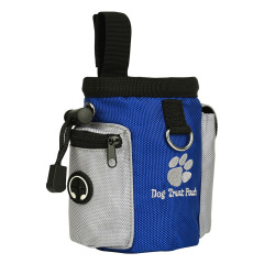 Dog Treat Pouch Sturdy Ergonomic Training Waist Bag Drawstring Secure Snack Storage Phone Keys