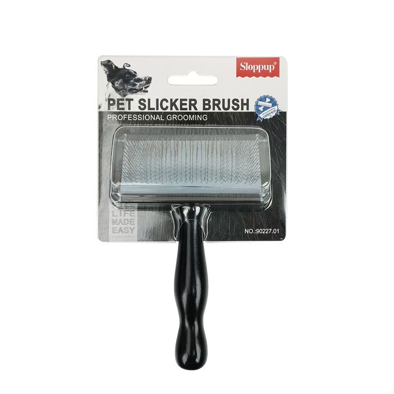 New Stainless Steel Pet Grooming Brush Removes Tangles and Loosely Sheds Hair for Cats and Dogs