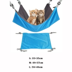 Comfortable Cotton Cat Bed Mat Breathable Adjustable Hanging Bed Soft Cat Hammock Kitten House