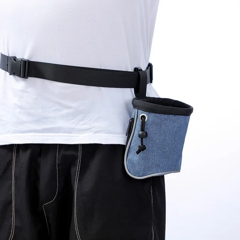 Pet Training Waist Bag Cat Dog Walking Snack Bag Pet Travel Dog Food Bag Leash Bag Pet Backpack Double Shoulder Bag