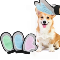 Pet Hair Removal Gloves for Bath And Grooming - Cat Dog Massage Cleaning Beauty Products