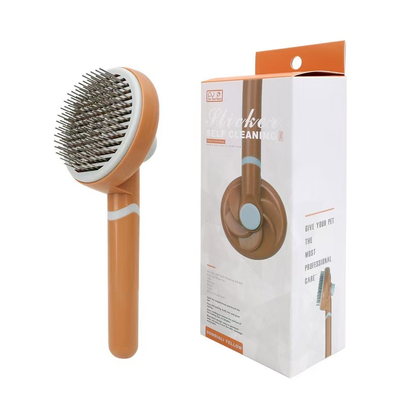 Pet Hair Removal Brush for Dogs Cats Shedding Hair Cleaning Grooming Supplies Pet Comb