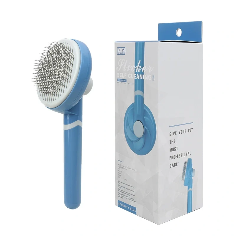 Pet Hair Removal Brush for Dogs Cats Shedding Hair Cleaning Grooming Supplies Pet Comb Dog Cat Hair Removal Brushes