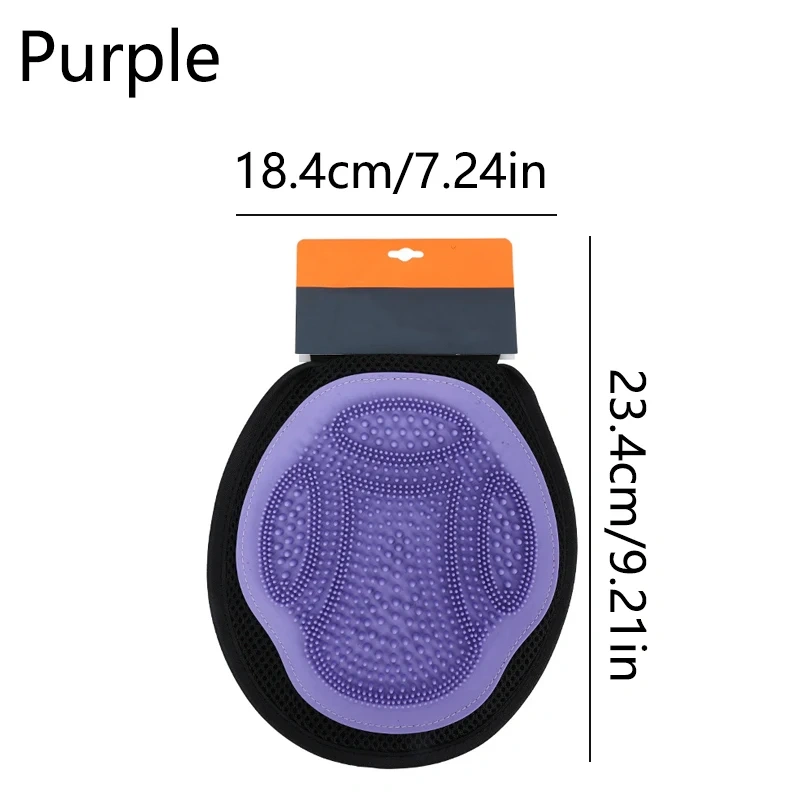 Pet Hair Removal Gloves for Bath And Grooming - Cat Dog Massage Cleaning Beauty Products